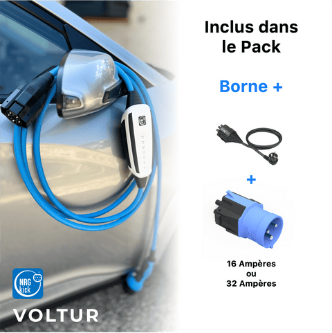 PACK 1 PRO : Borne Monophasé Amovible